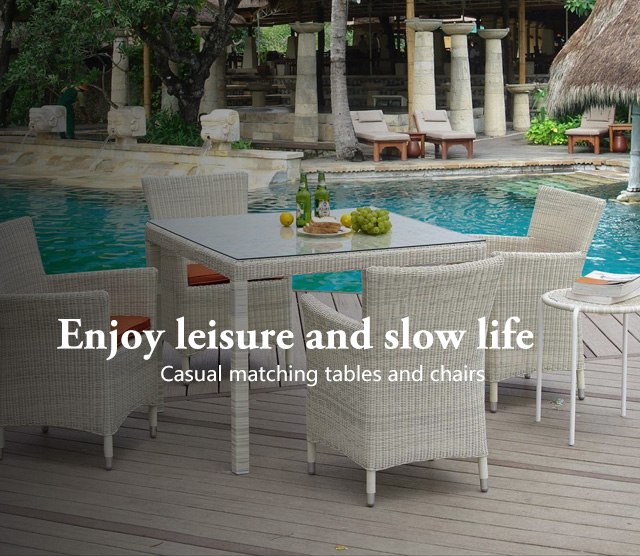 Enjoy leisure and slow life